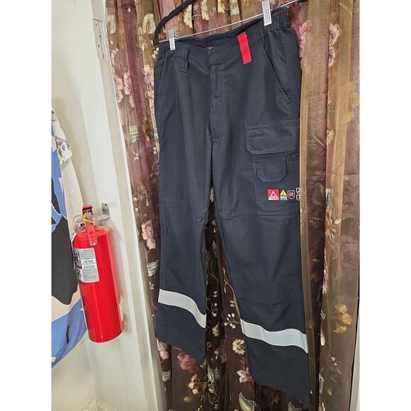 Strata Blue SFX276 Fire Resistant Reflective Leg Pants Mens Size 32 Short - Picture 3 of 13